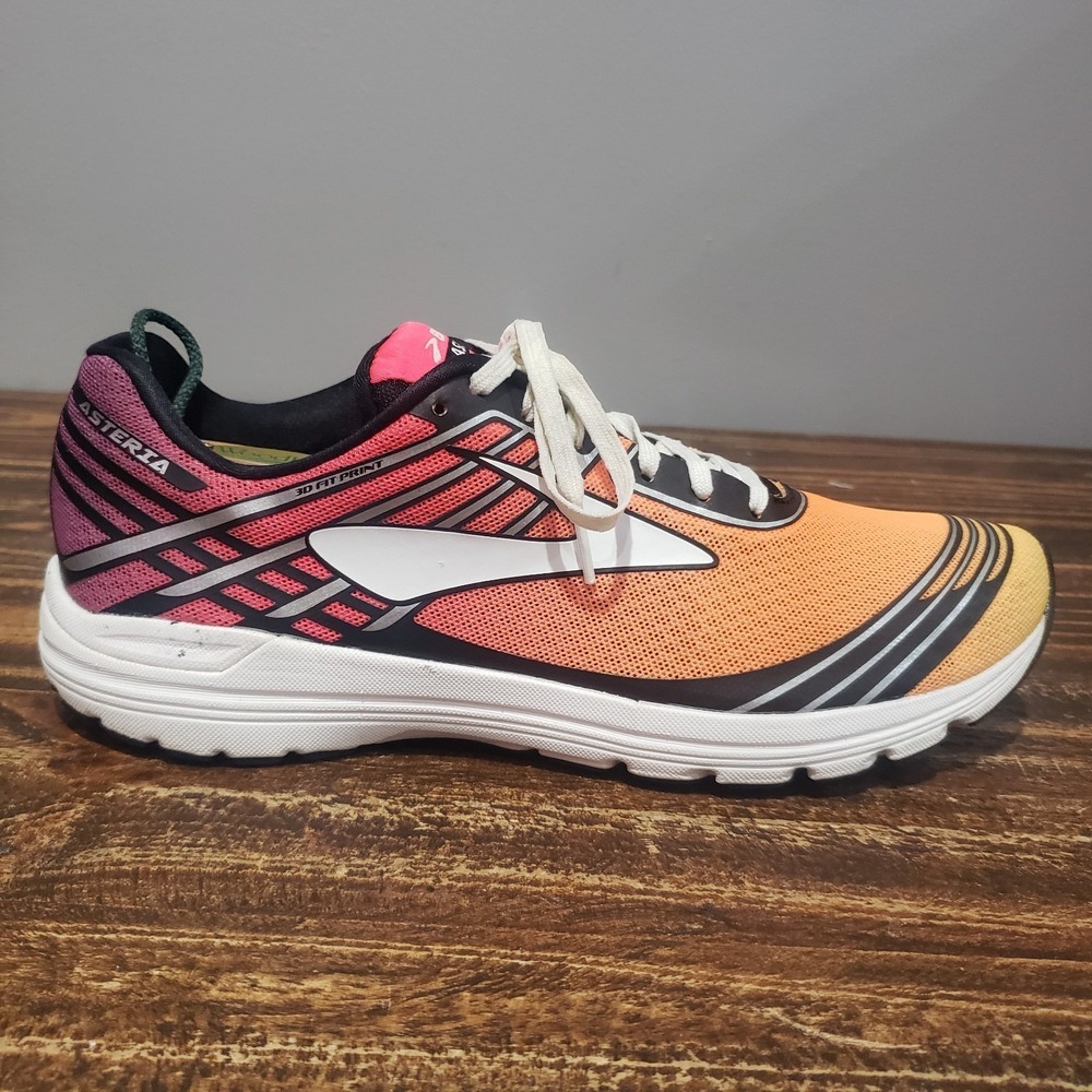 Brooks Asteria Womens Running Shoes Size 9.5 Multicolor Sneakers 1202211B871